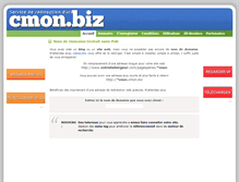 Tablet Screenshot of cmon.biz